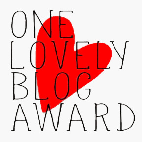 one lovely blogger award